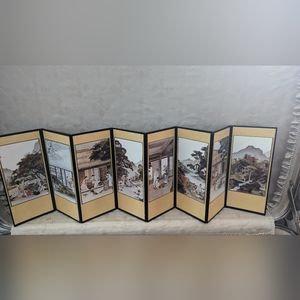 ✨ 8-panel mini folding screen ✨